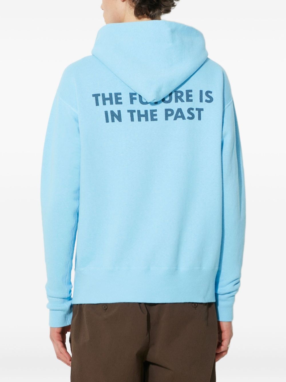 logo-print hoodie - 3