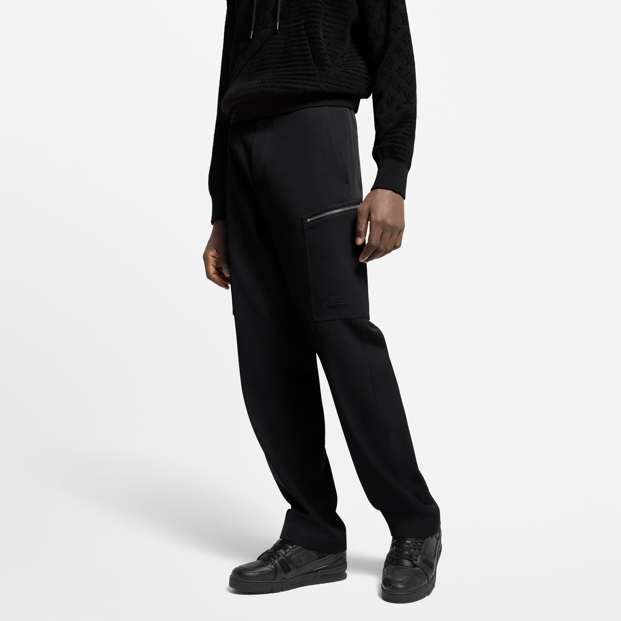 Tailored Wool Cargo Pants - 2