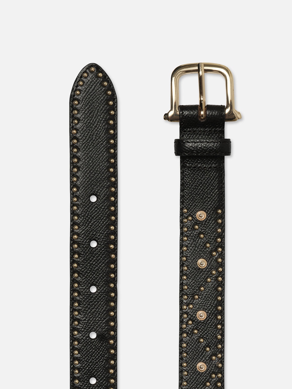 Embellished Belt in Black - 3