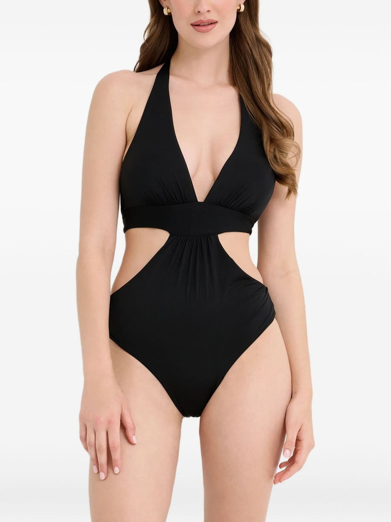 tie v-neck cassie swimsuit 3