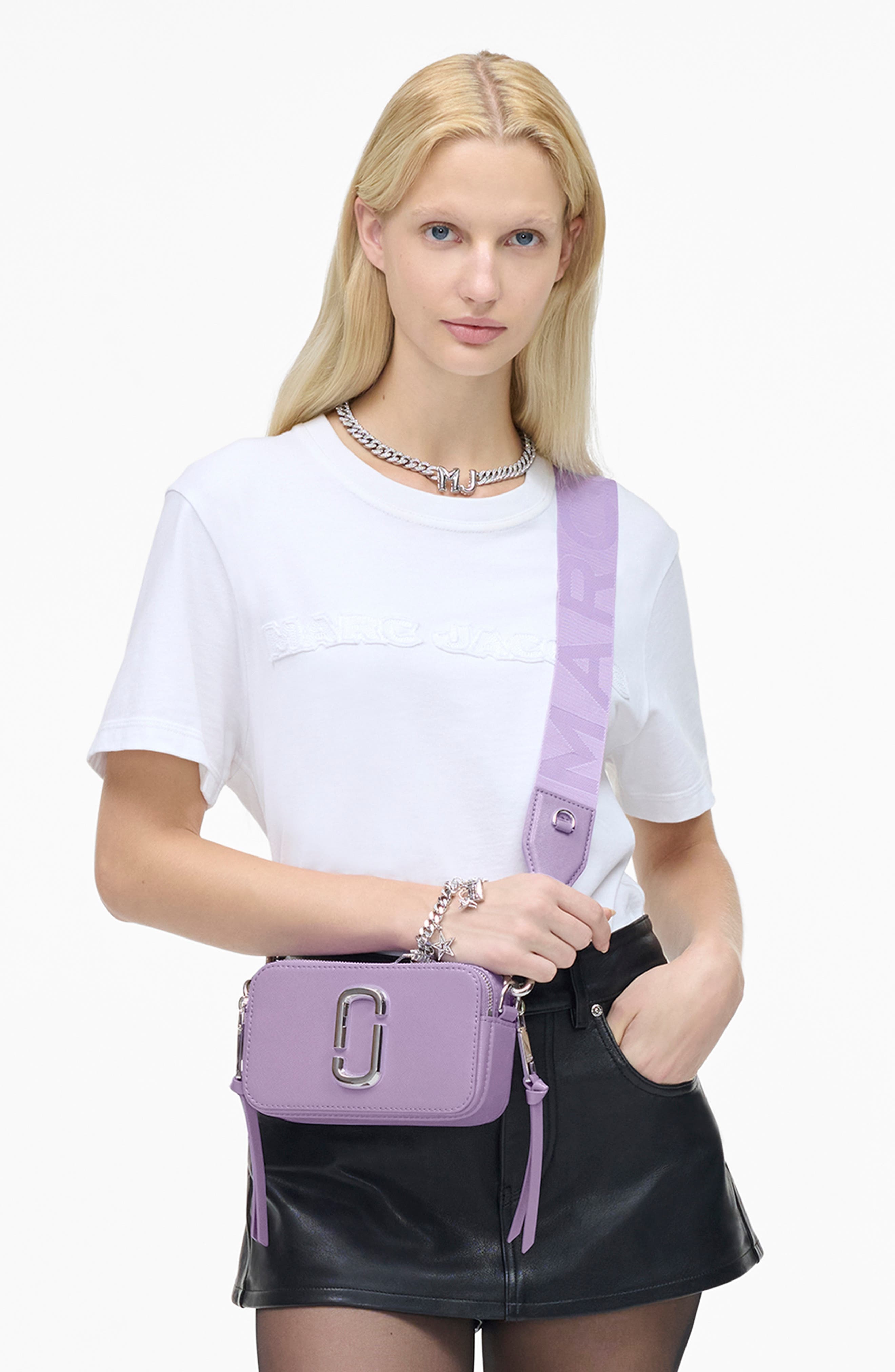 Marc Jacobs The Snapshot Crossbody Bag in Lilac at Nordstrom - 2