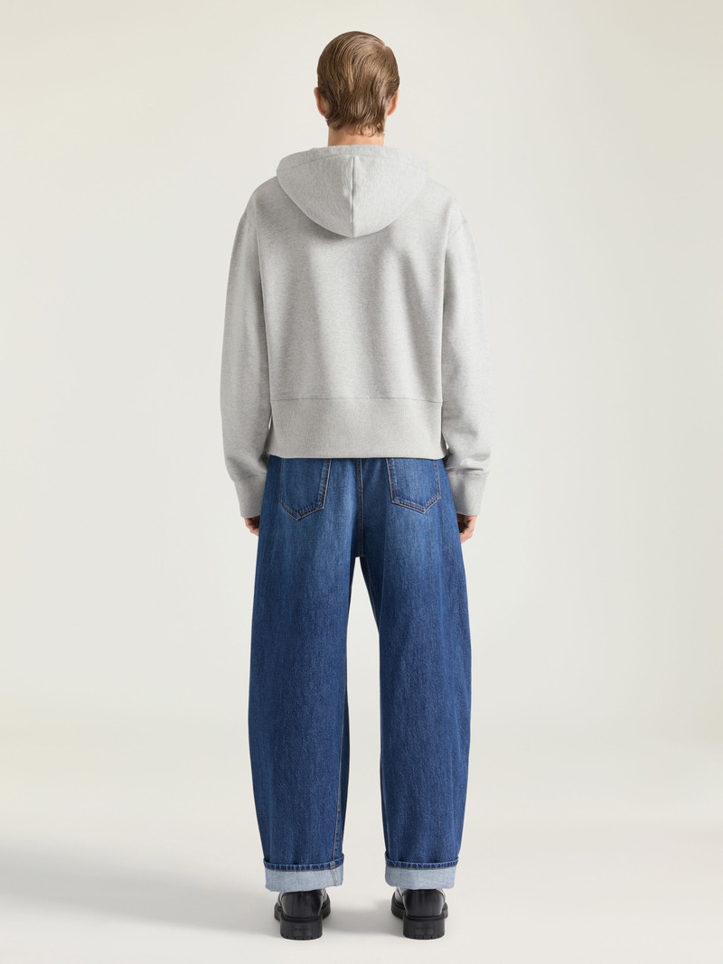 Givenchy HOODIE IN FLEECE WITH GIVENCHY PATCH outlook