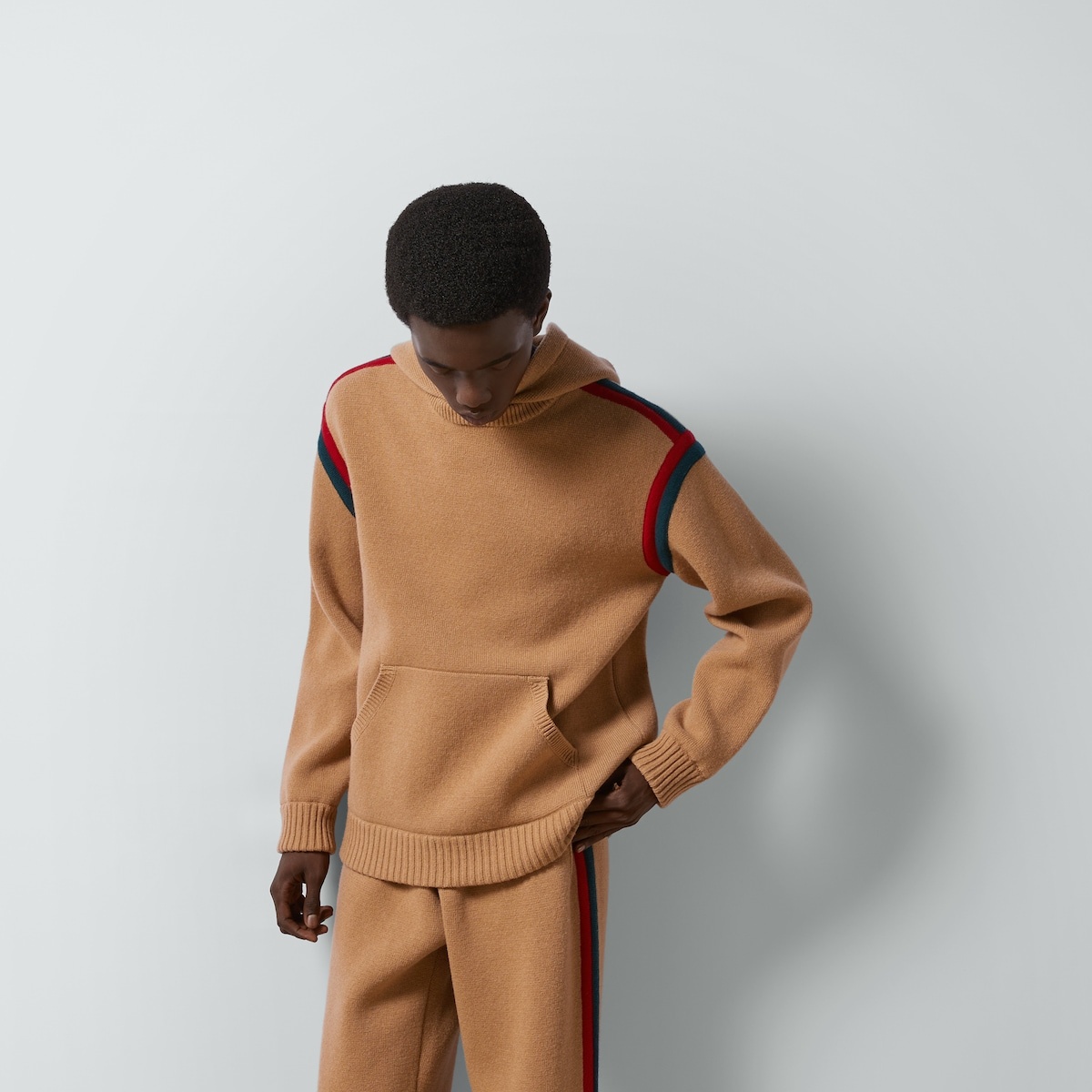 Wool hooded sweatshirt - 5