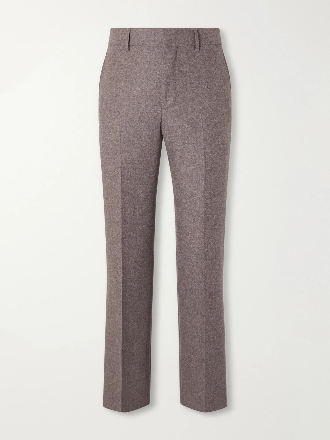 Harold Straight-Leg Wool and Cashmere-Blend Trousers - 1