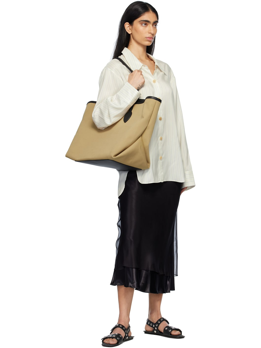 Taupe Amalia Tote - 4
