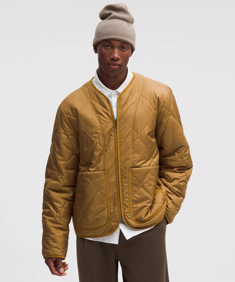 Diamond-Quilted Liner Jacket 1