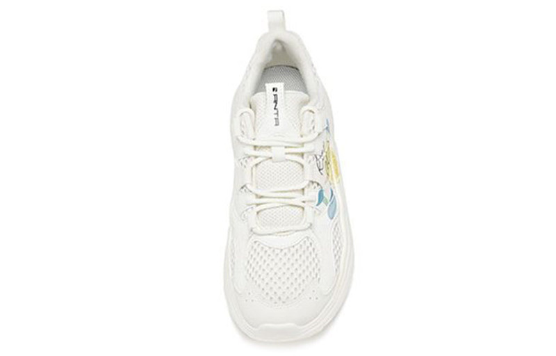 ANTA (WMNS) ANTA Running Series Sneakers 'White Yellow' 122028882-4 outlook