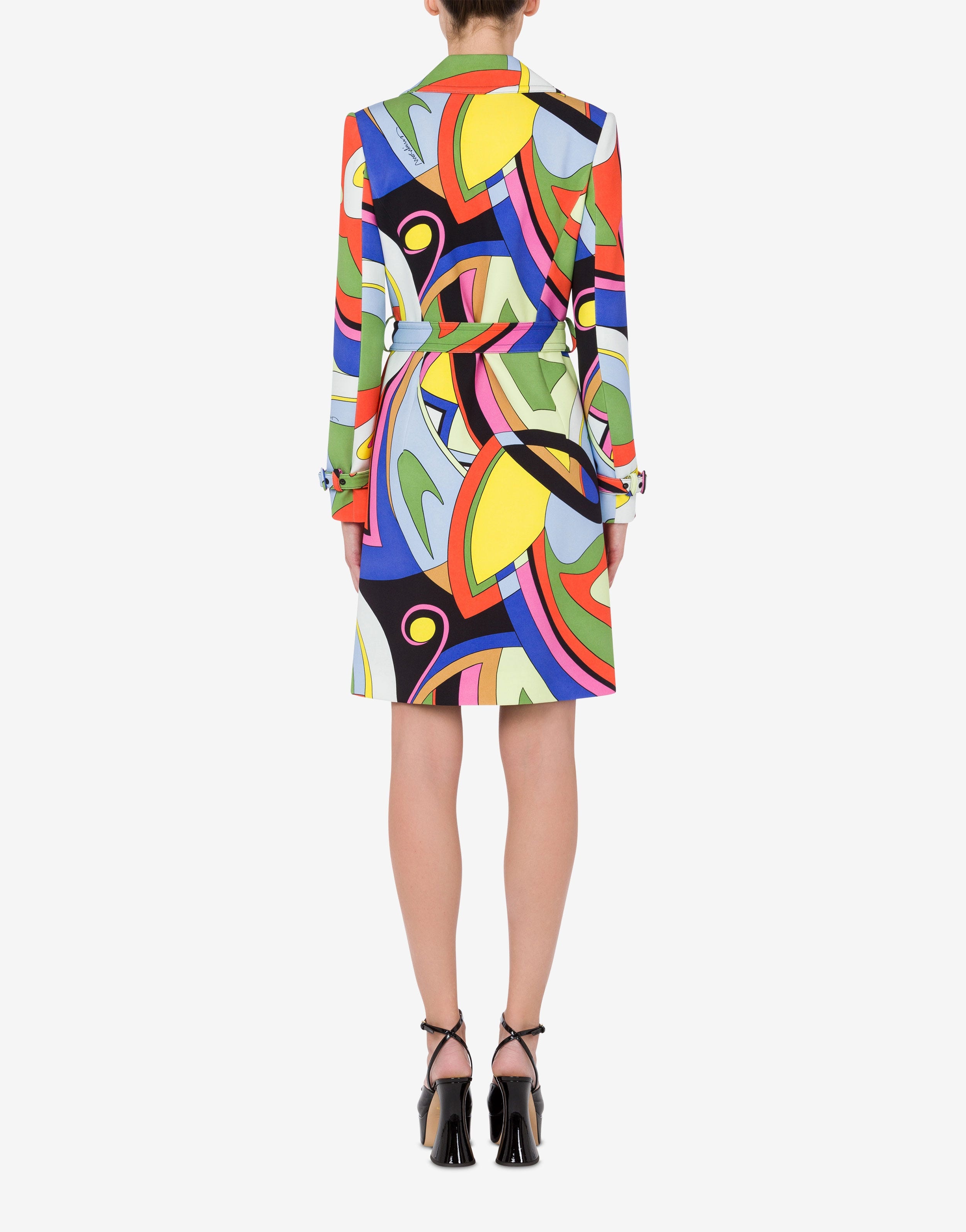 MULTICOLOUR PRINT CADY COAT - 3