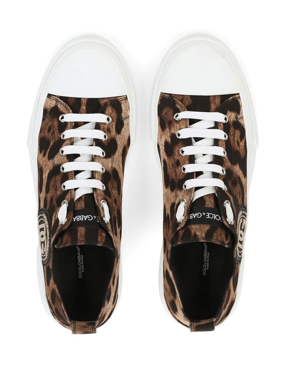 Portofino low-top canvas sneakers - 4