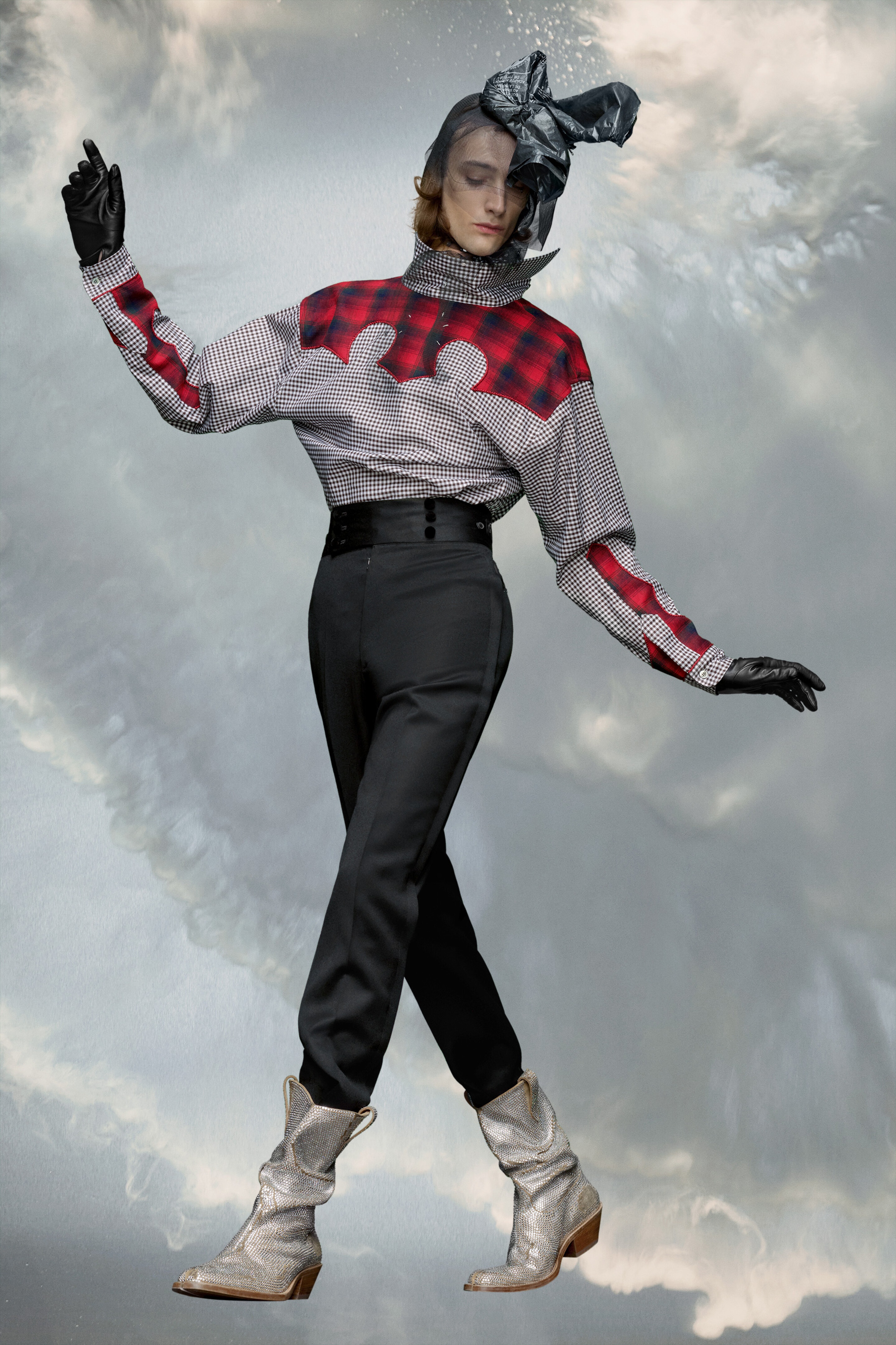 Wool tapered trousers - 2