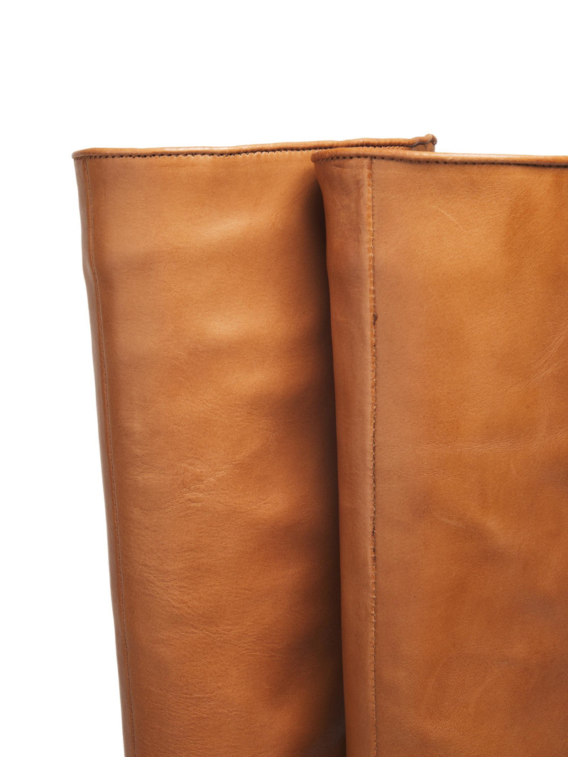 Women's Gia 50MM Leather Tall Boots - Safari 6