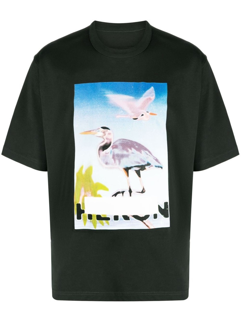 graphic-print cotton T-shirt 1