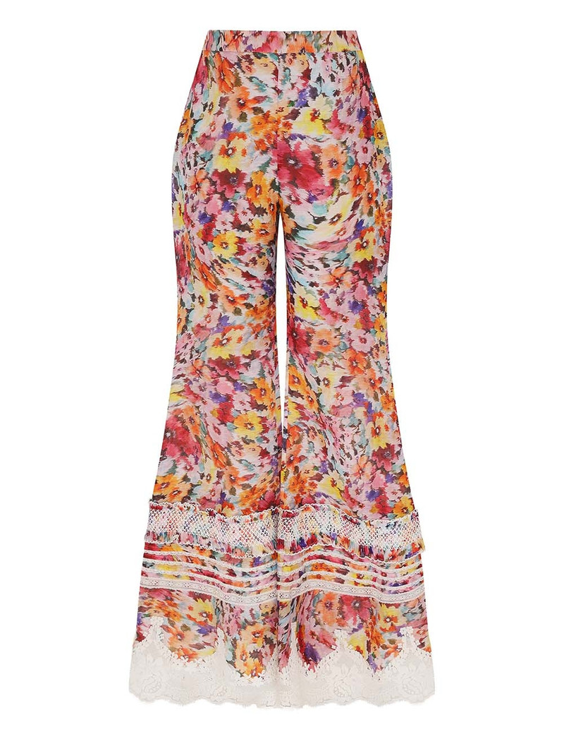 LUNA SHIRRED FLARE PANT 1
