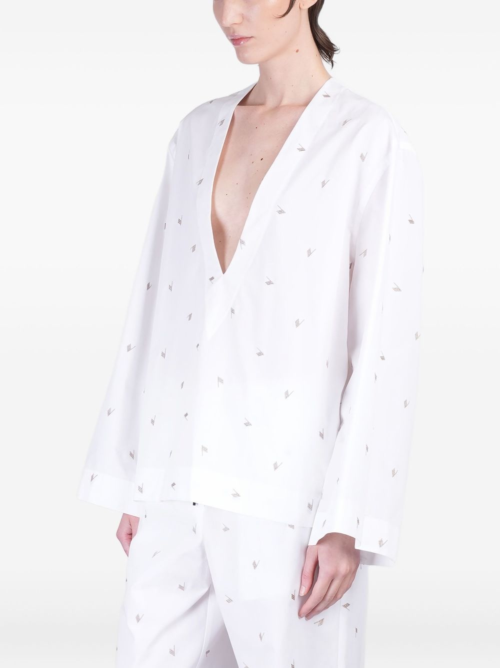 poplin blouse - 3