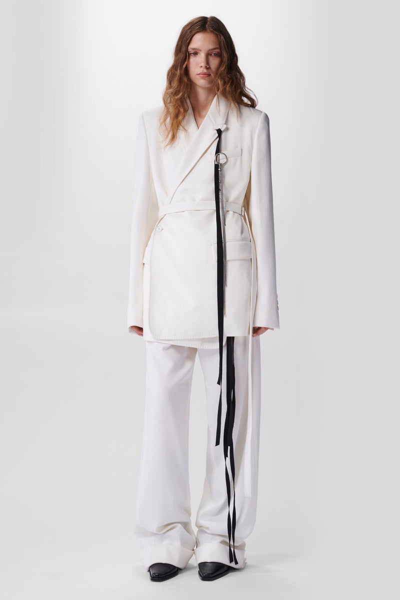 Edith Wrap Jacket Wool - 4