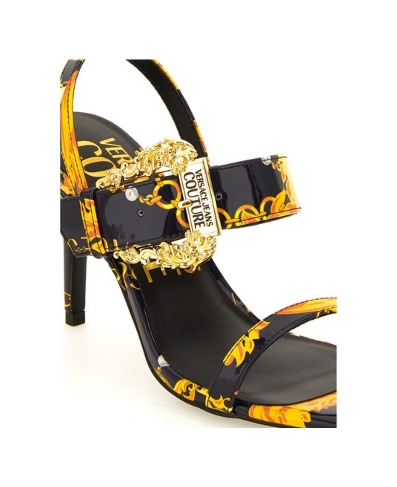 Versace Jeans Couture Sandals With Heel - 3