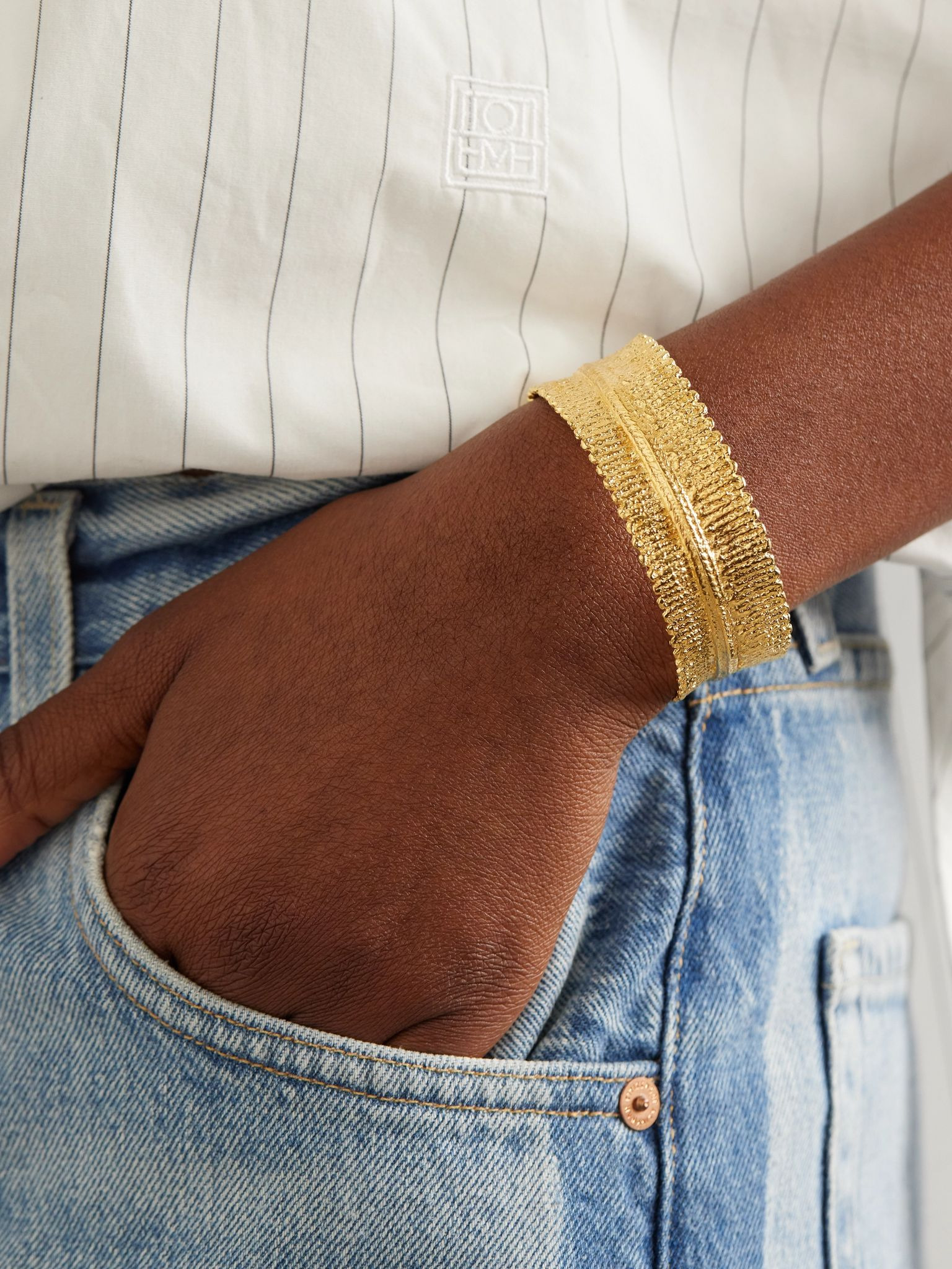 Artemis gold-plated cuff Gold - 2