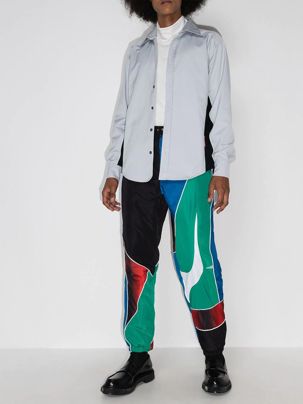 Marshall patchwork track pants - 5