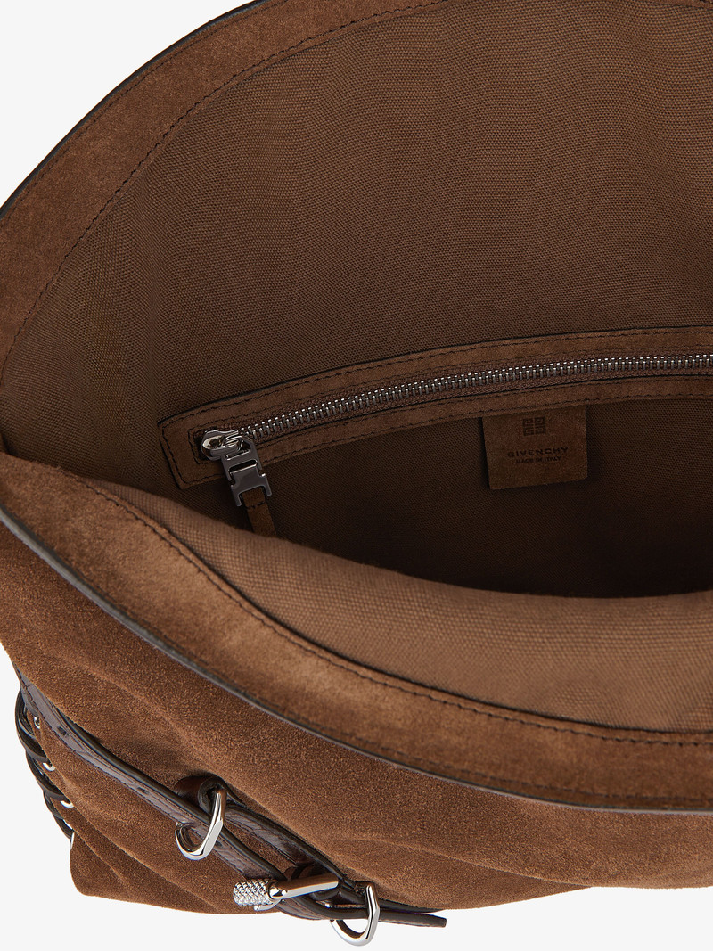 MEDIUM VOYOU BOYFRIEND BAG IN CORSET STYLE SUEDE 5