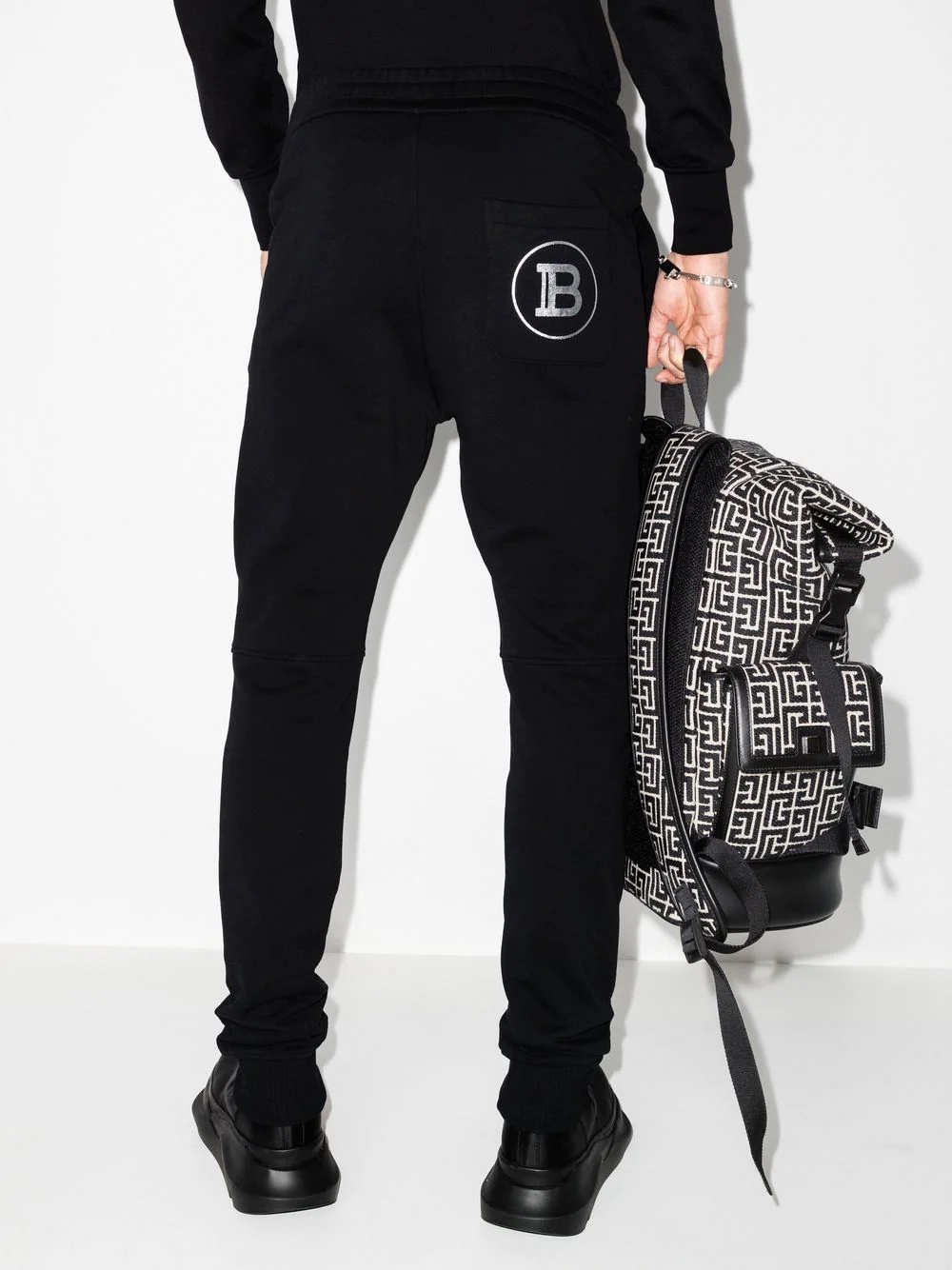 drawstring track pants - 3