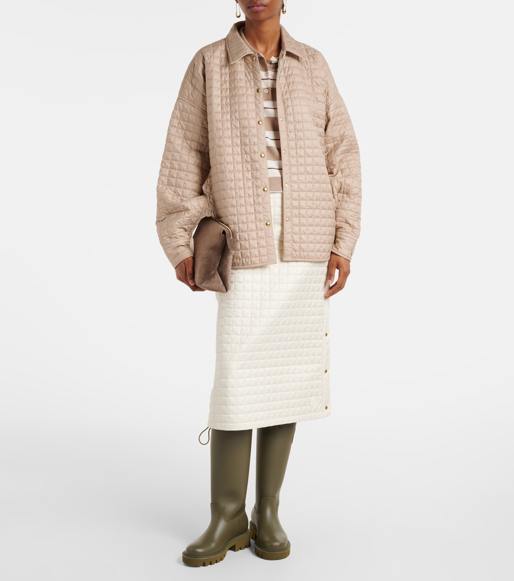 Reversible quilted overshirt - 2