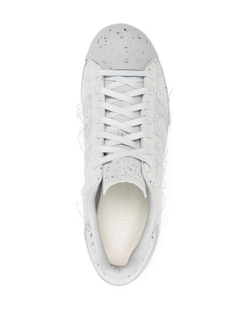Superstar exposed-seam suede sneakers 4
