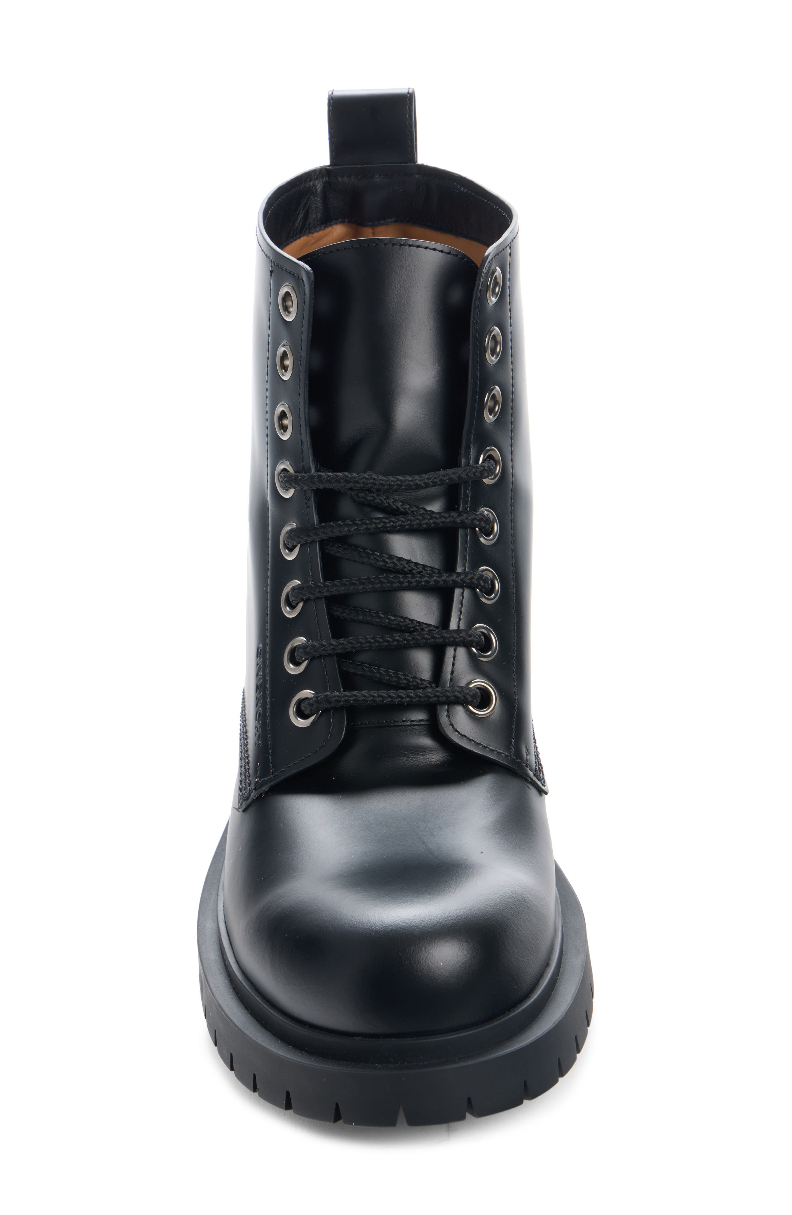 Givenchy Formal Casual Lugged Leather Boot in Black at Nordstrom - 4