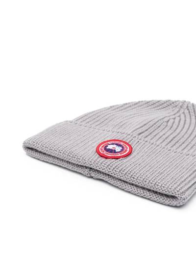 Canada Goose Arctic Disc knitted wool beanie outlook