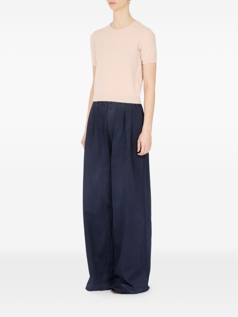 fine-knit T-shirt - 7