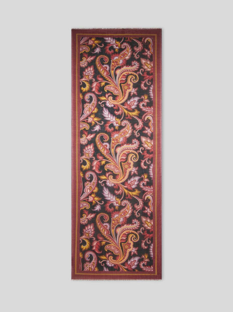 Etro FLORAL PAISLEY SCARF outlook