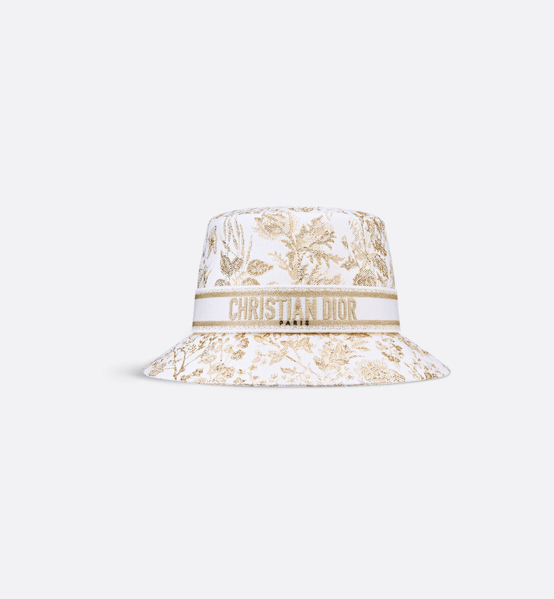 D-Bobby Millefiori Small-Brim Bucket Hat - 1