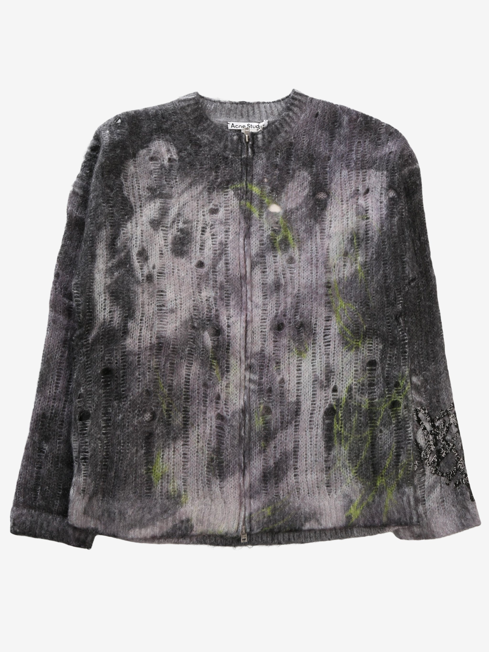 ACNE STUDIOS - Men Graffiti Print Jacket - 4