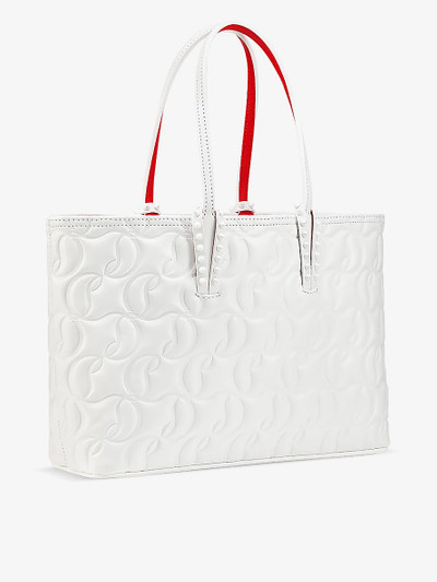 Christian Louboutin Cabata small leather tote bag outlook