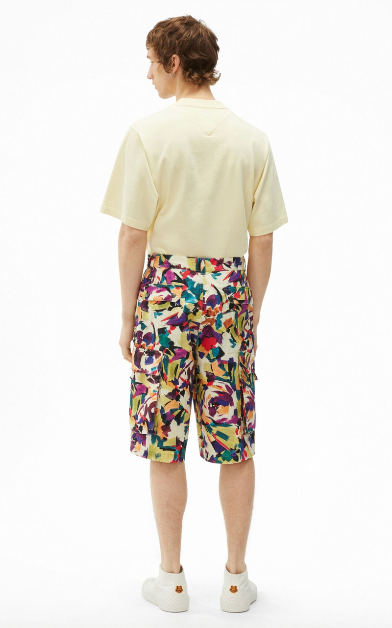 'Archive Floral' cargo shorts 3
