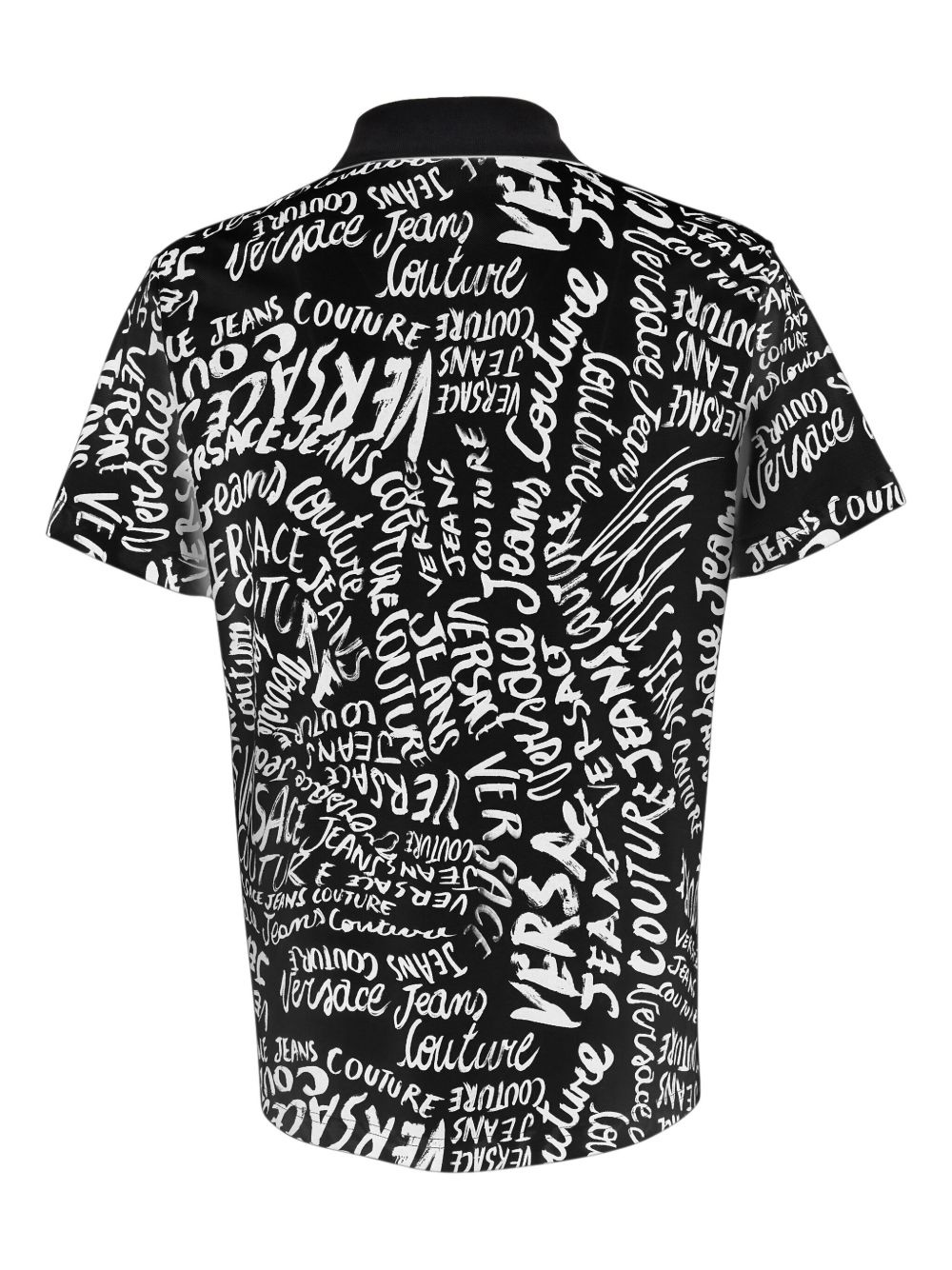 logo-print polo shirt - 2