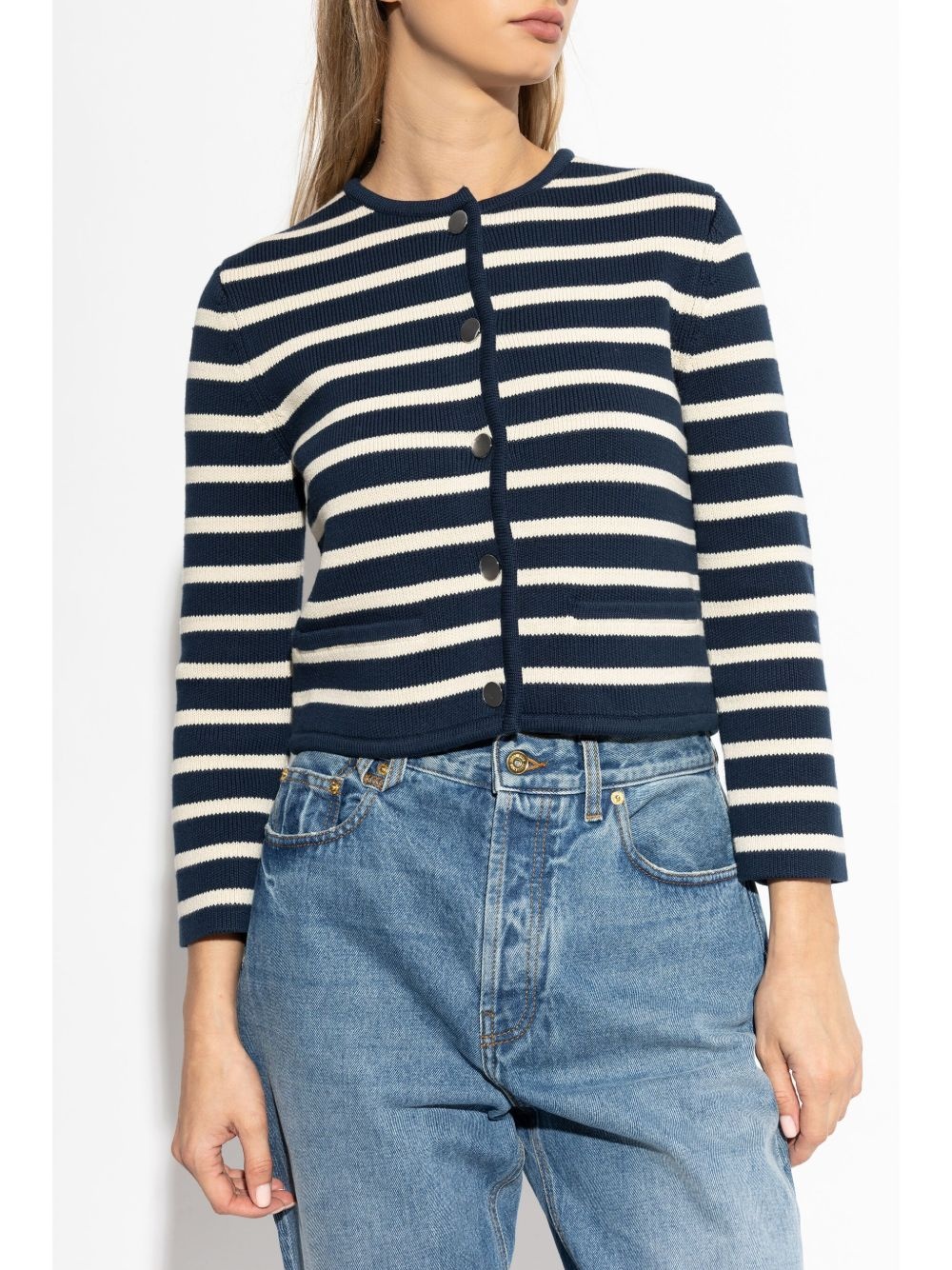 striped cardigan - 3