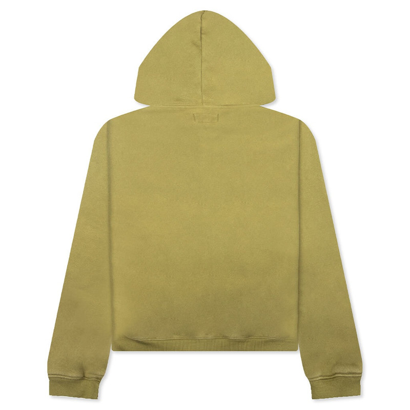 Stüssy OUTLINE ZIP HOODIE - OLIVE outlook