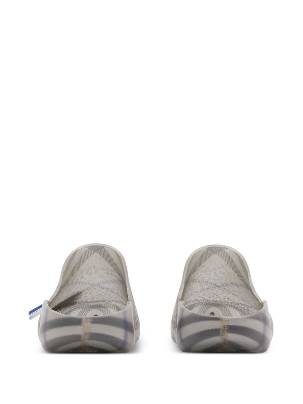 Stingray checked-lining slippers - 3