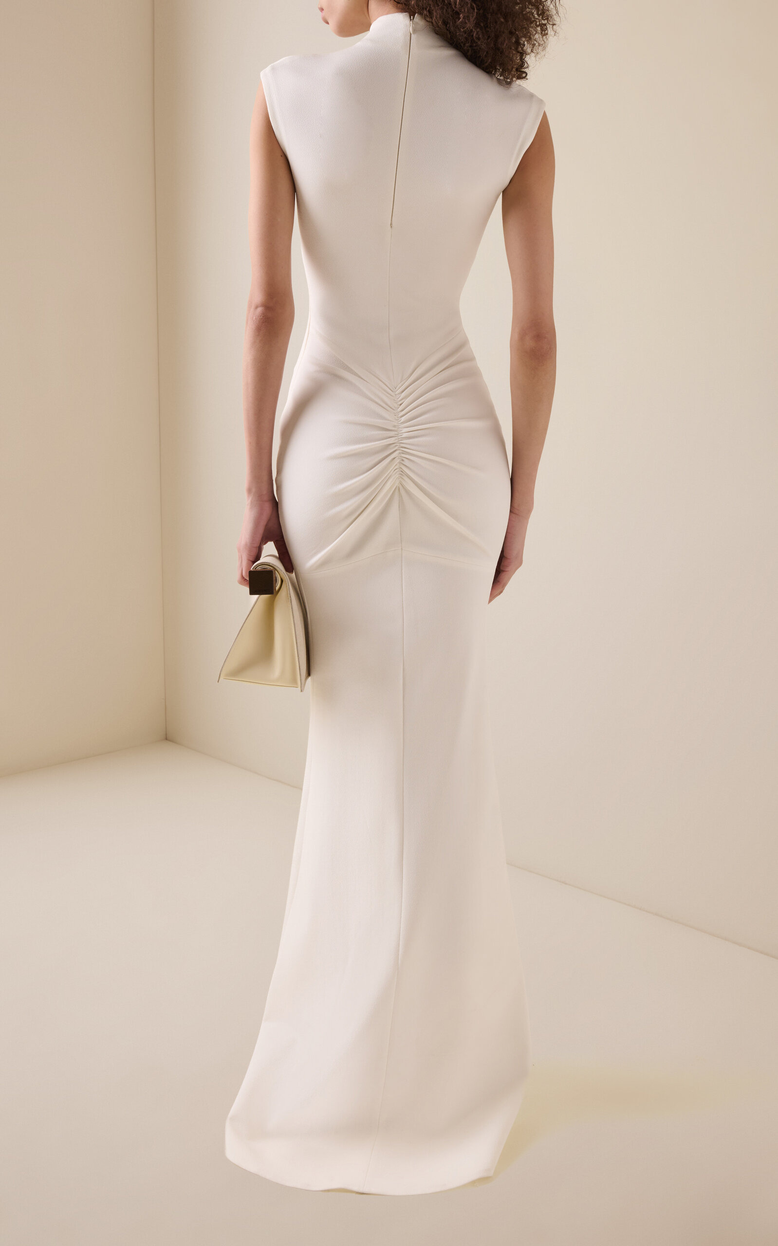 Alba Jersey Maxi Dress white - 4