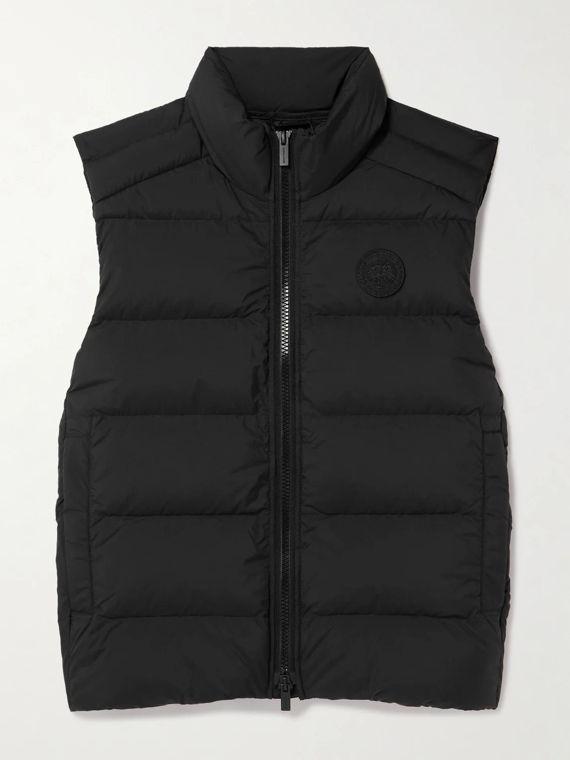 Crofton Logo-Appliquéd Quilted Enduraluxe® Down Gilet - 1