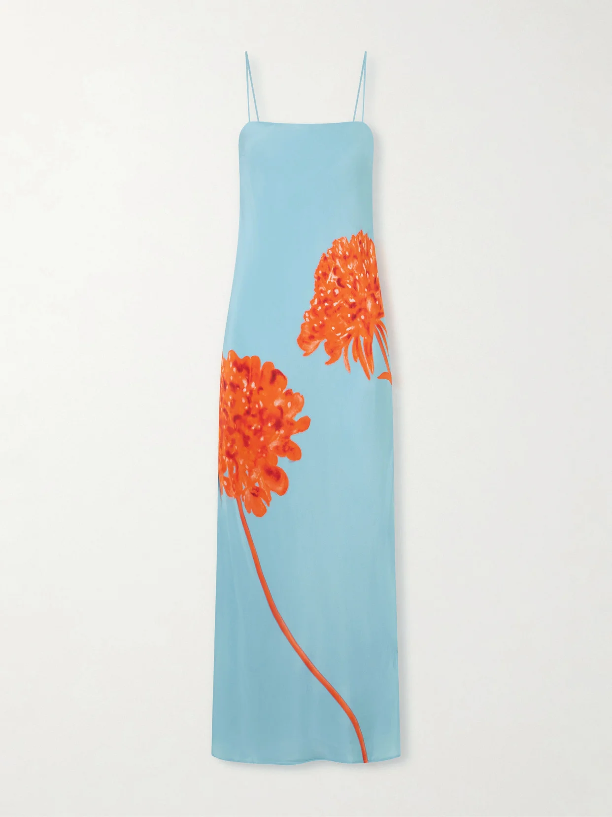 Amelie Floral-print Silk-crepe Maxi Dress - 1