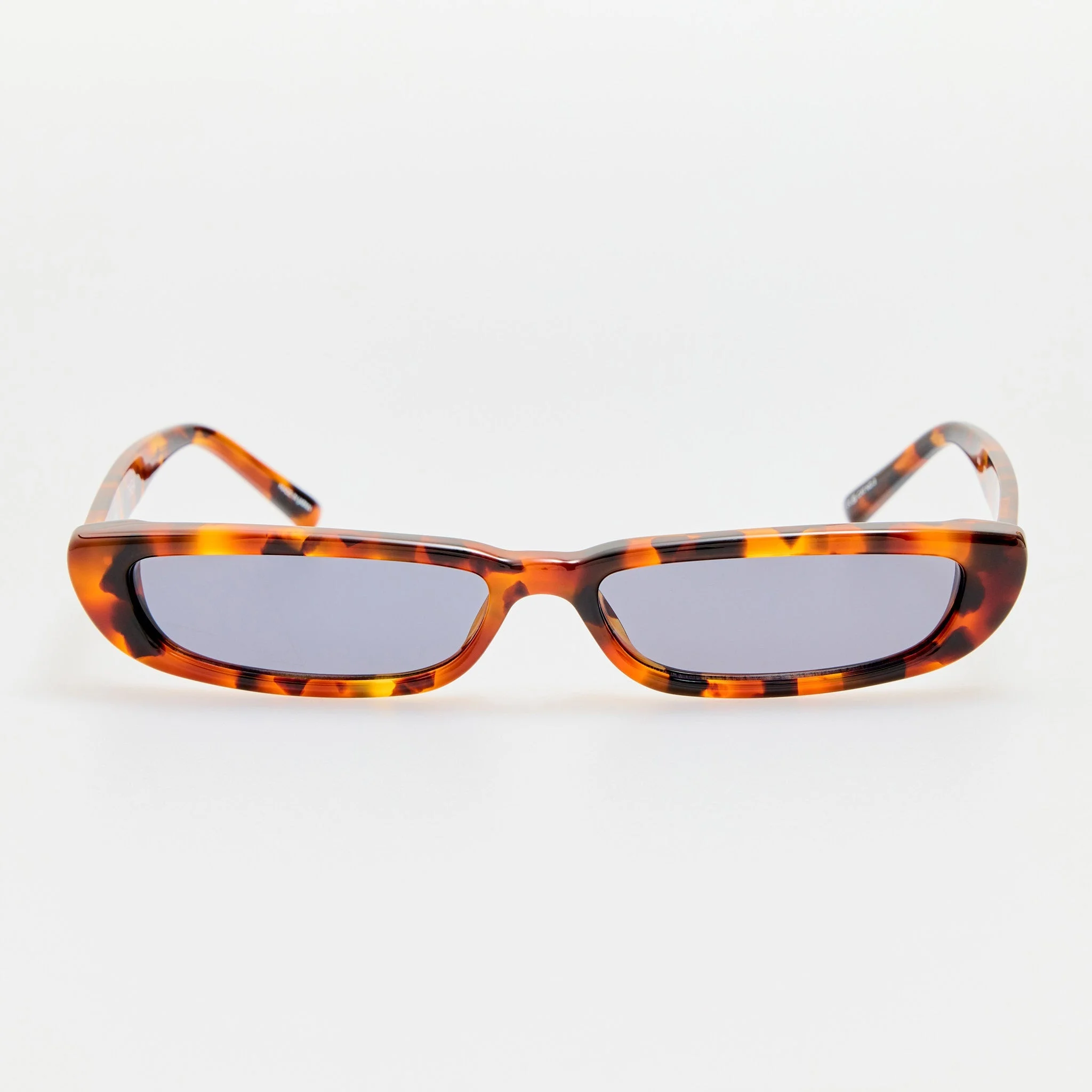 Thea Angular Sunglasses in Tortoiseshell - 1