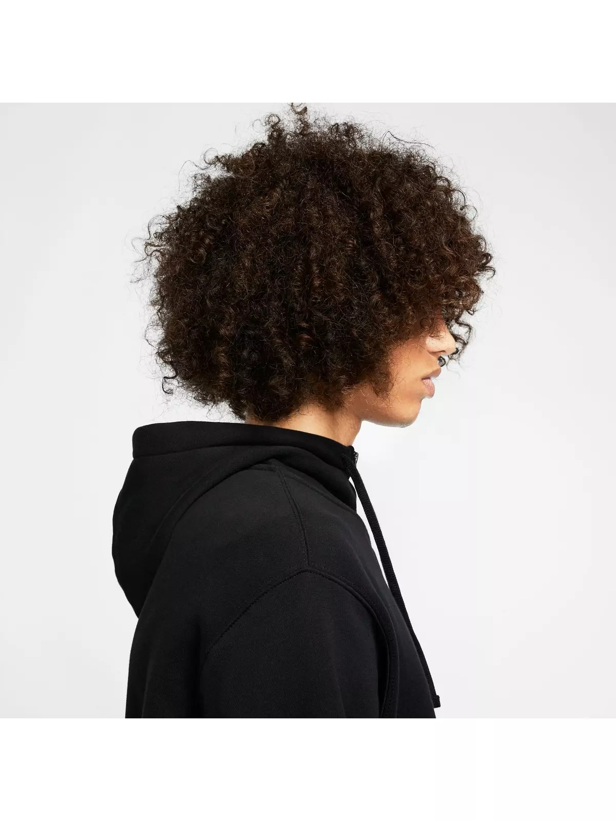 Men's Sportswear Club Fleece Full-Zip Hoodie - Black - 5