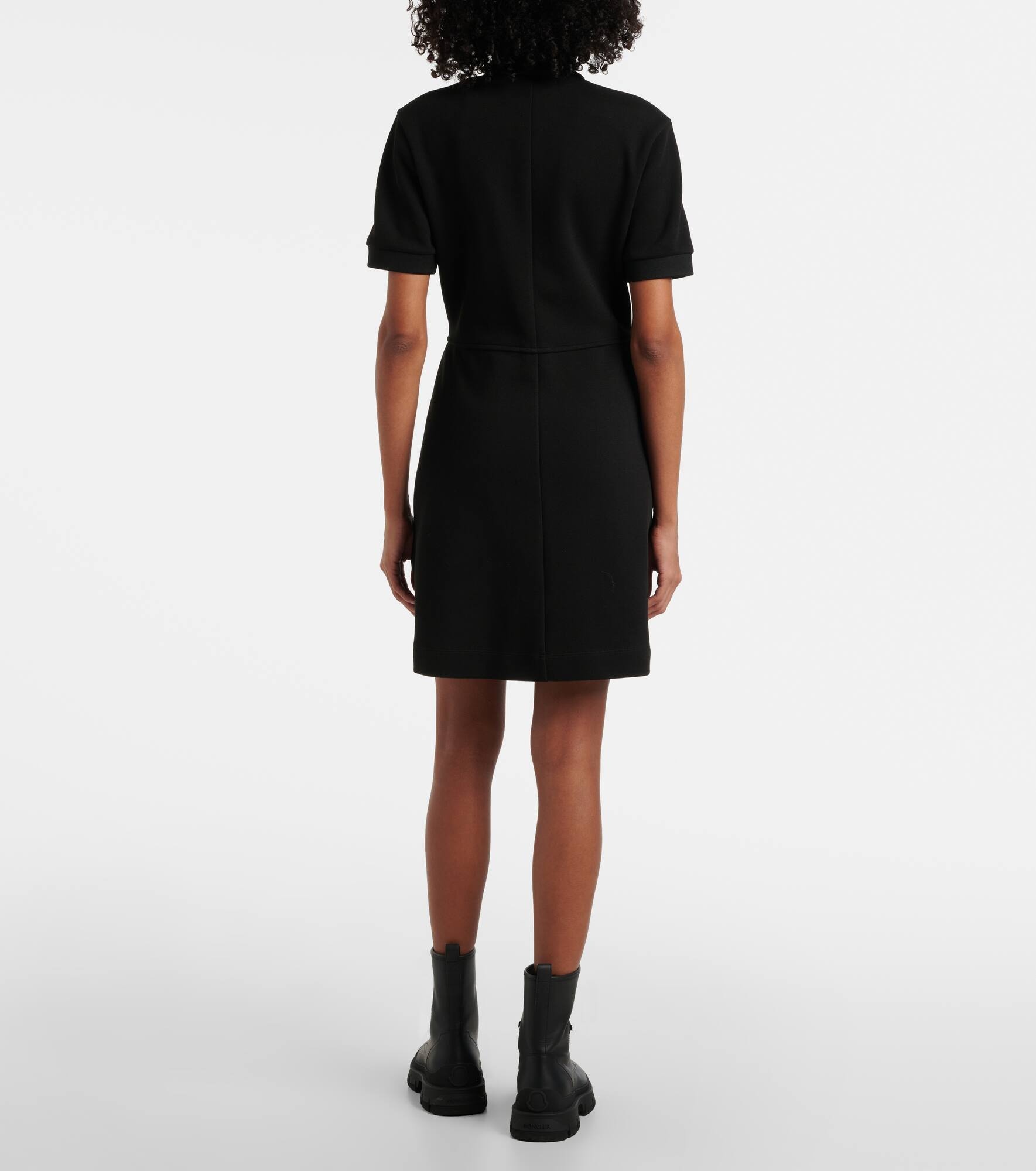 Cotton-blend mini dress - 3