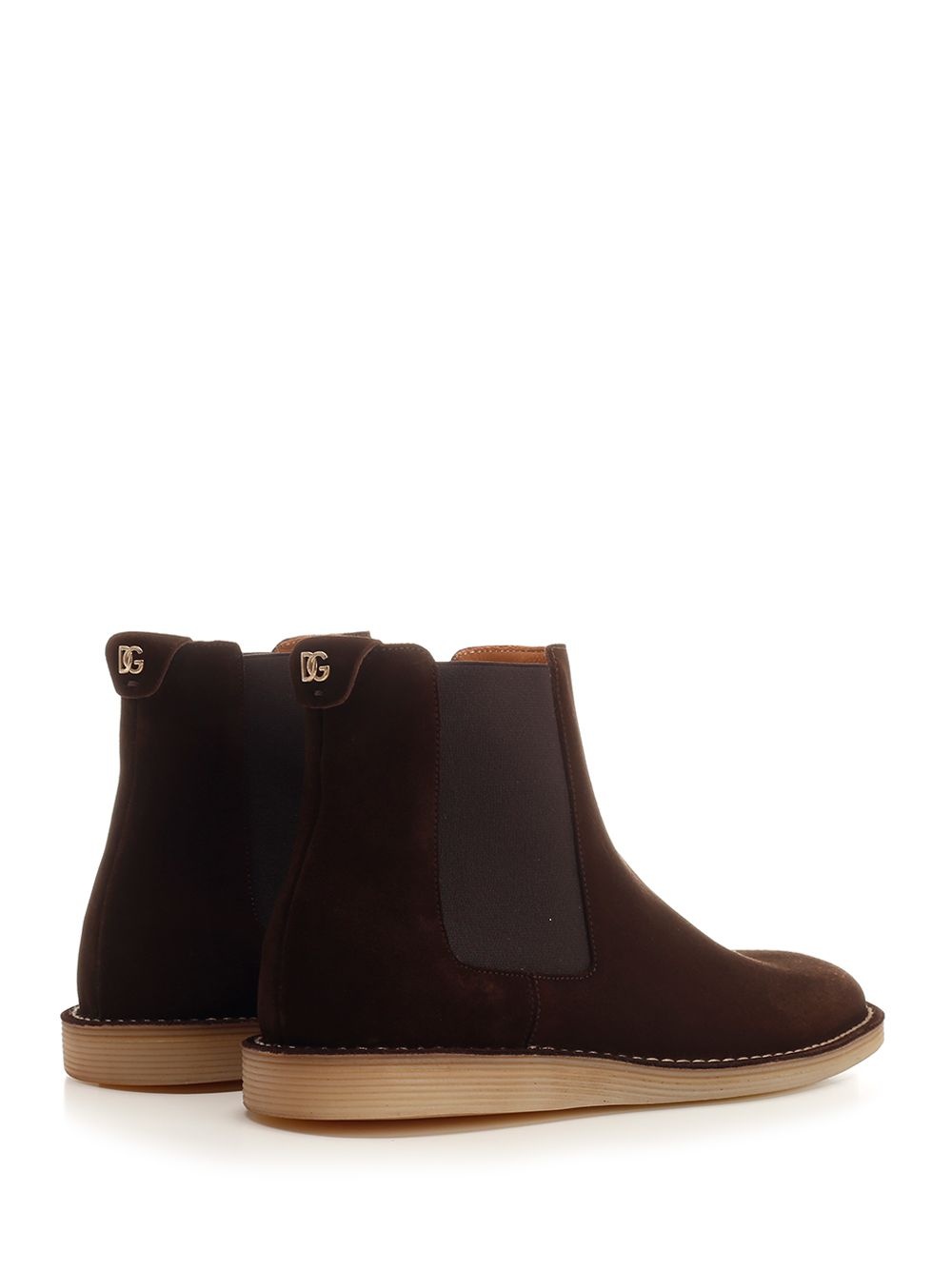 Brown Suede Ankle Boots Brown - 3