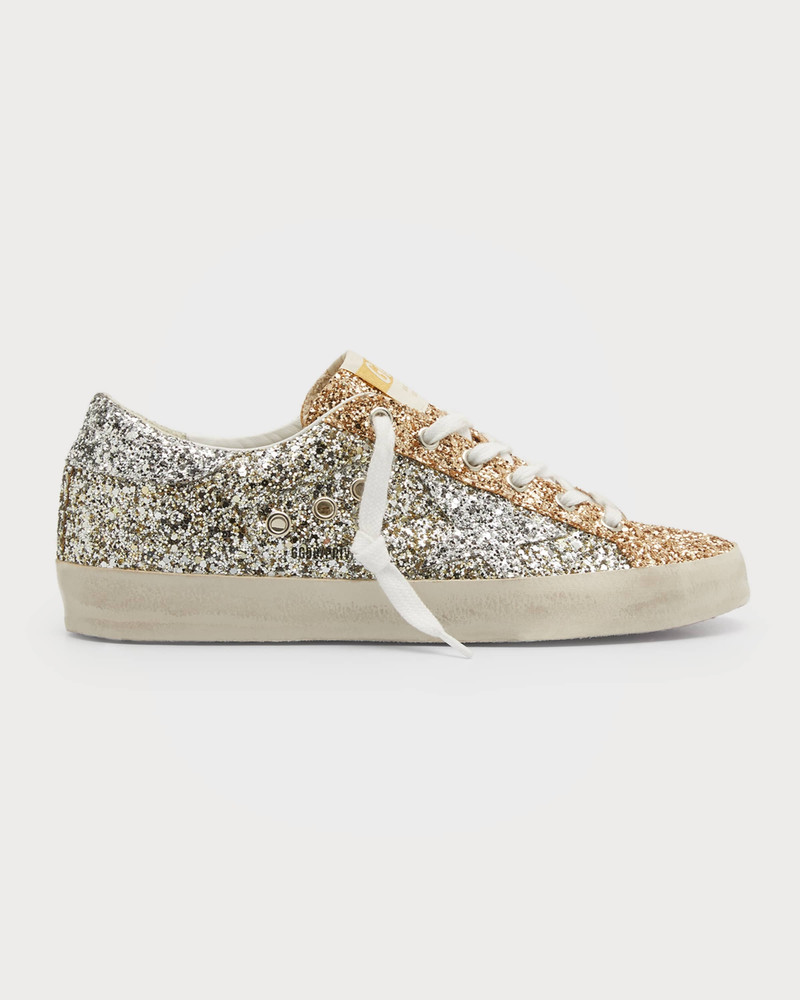Superstar Bicolor Glitter Low-Top Sneakers 1