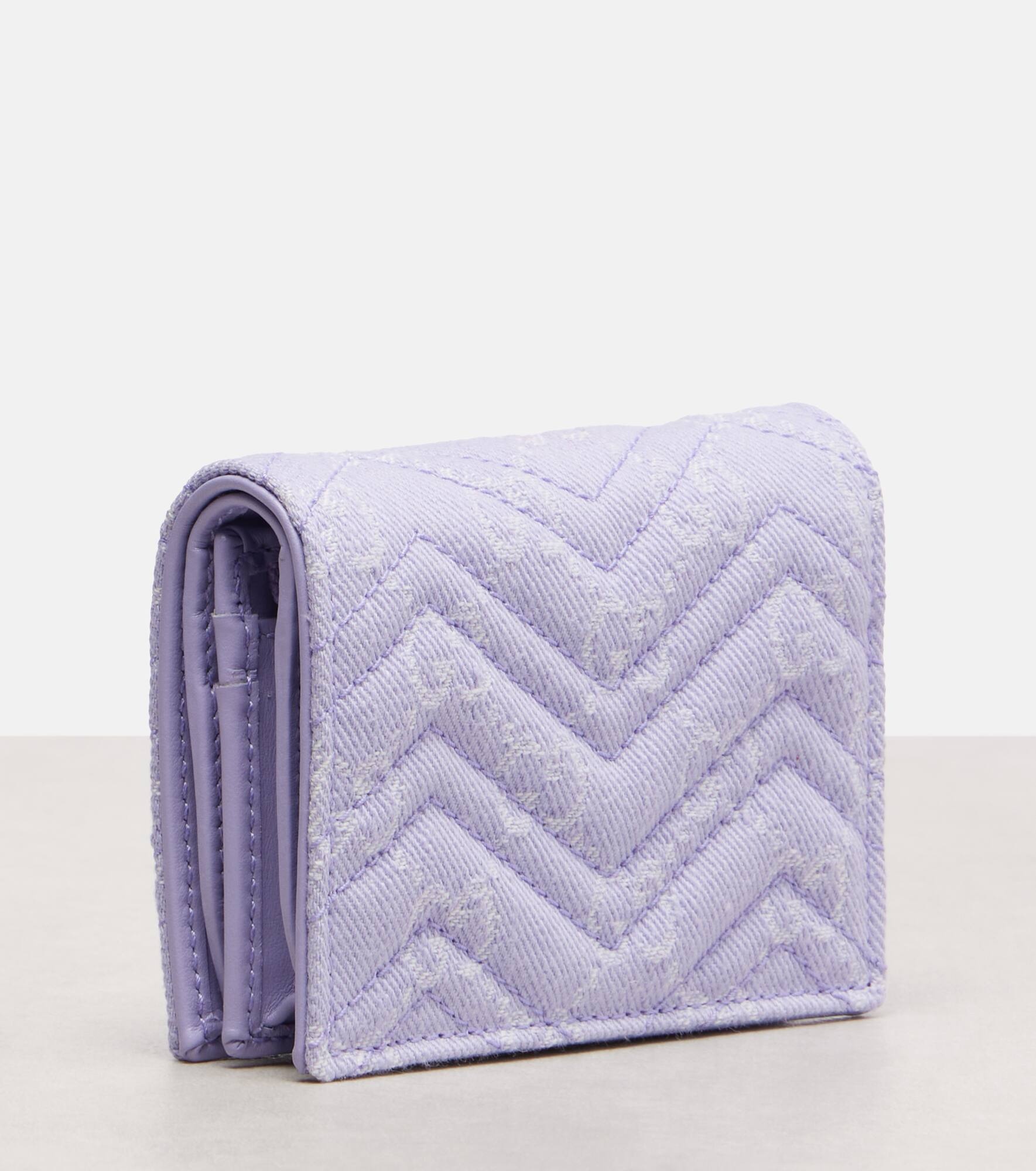 GG Marmont denim wallet - 3