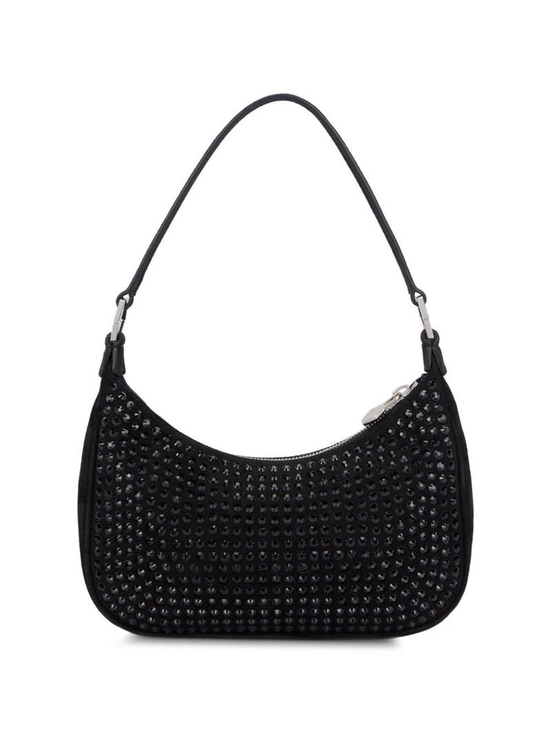strass-embellished top-zip shoulder bag 3