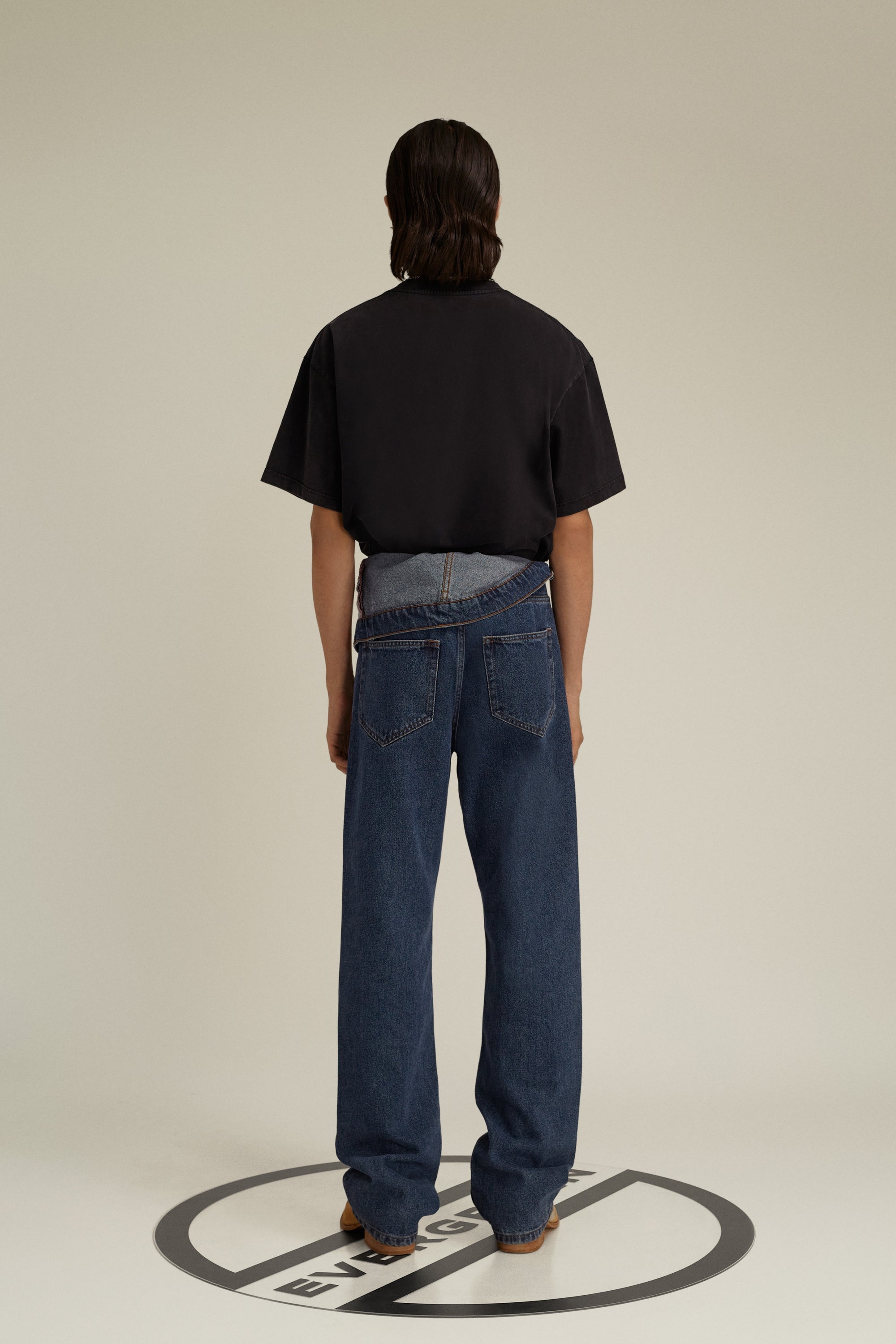 Classic Asymmetric Waist Jeans SS22 - 5
