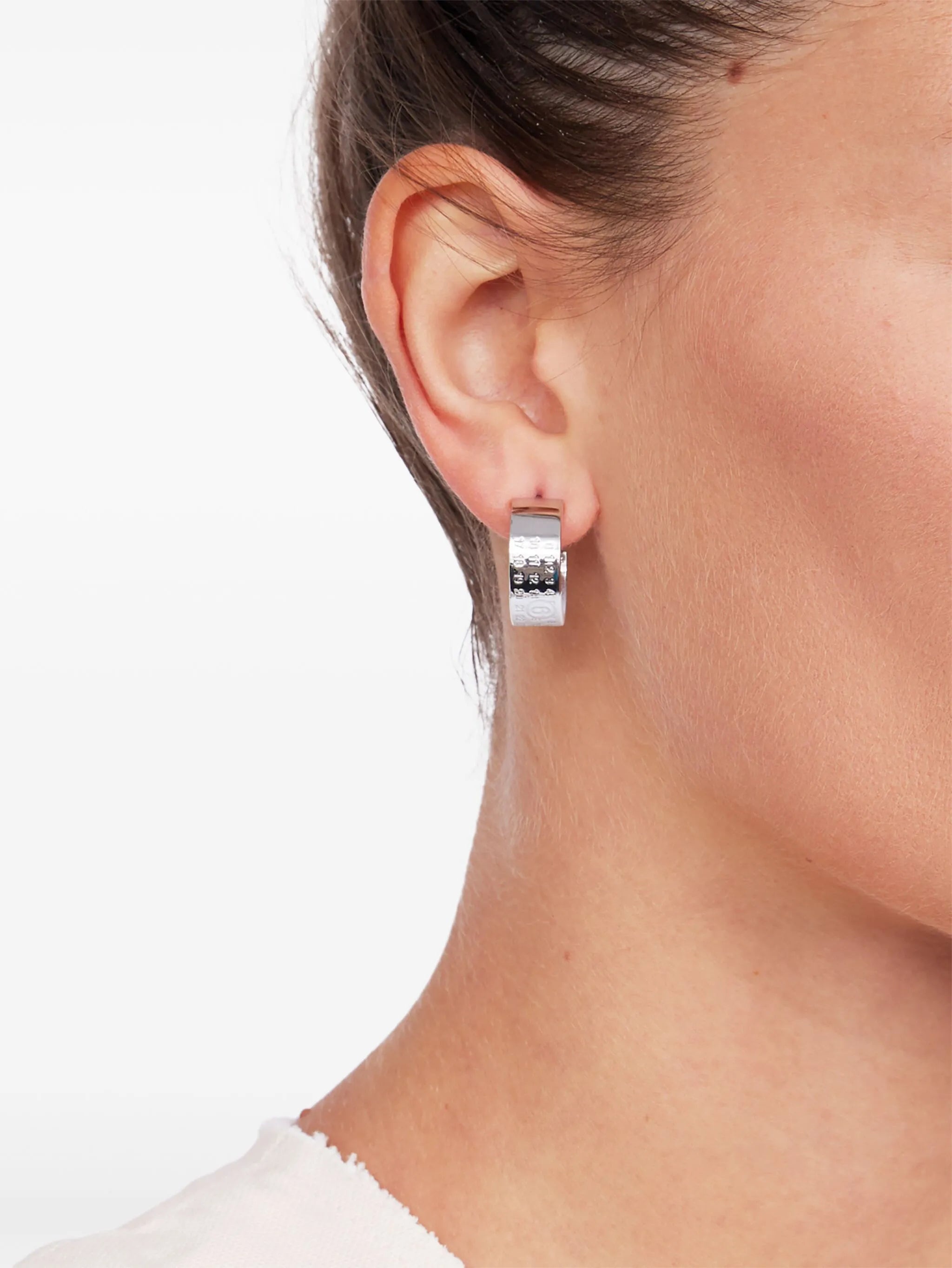 Numbers-motif Earrings - 3